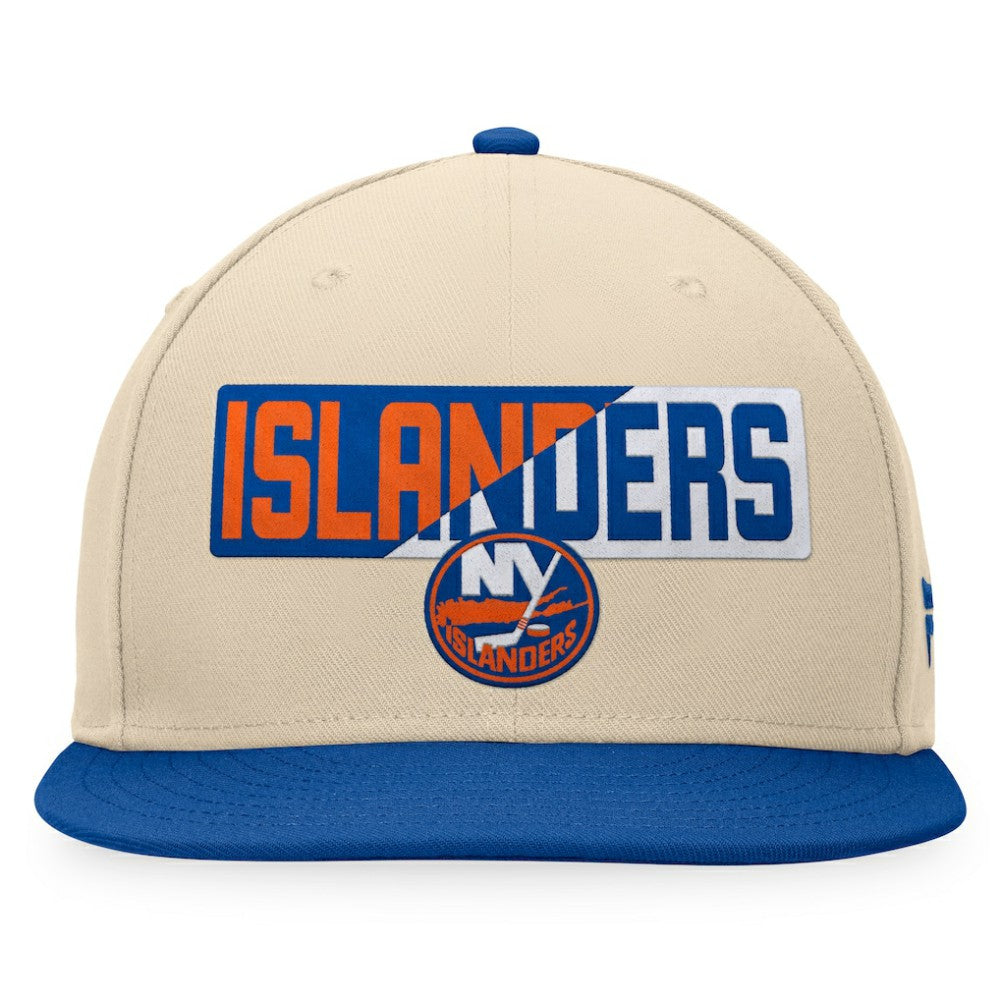 New York Islanders Fanatics Goalaso Snapback Hat