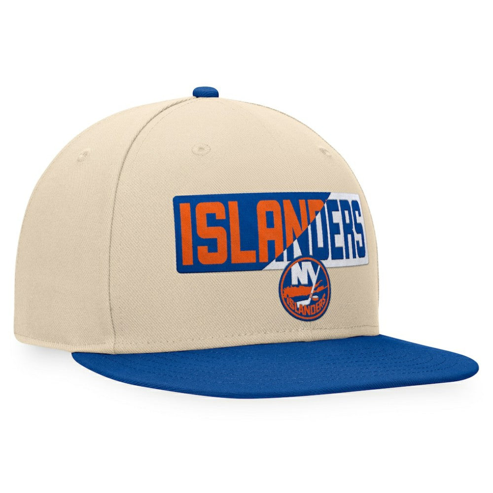New York Islanders Fanatics Goalaso Snapback Hat