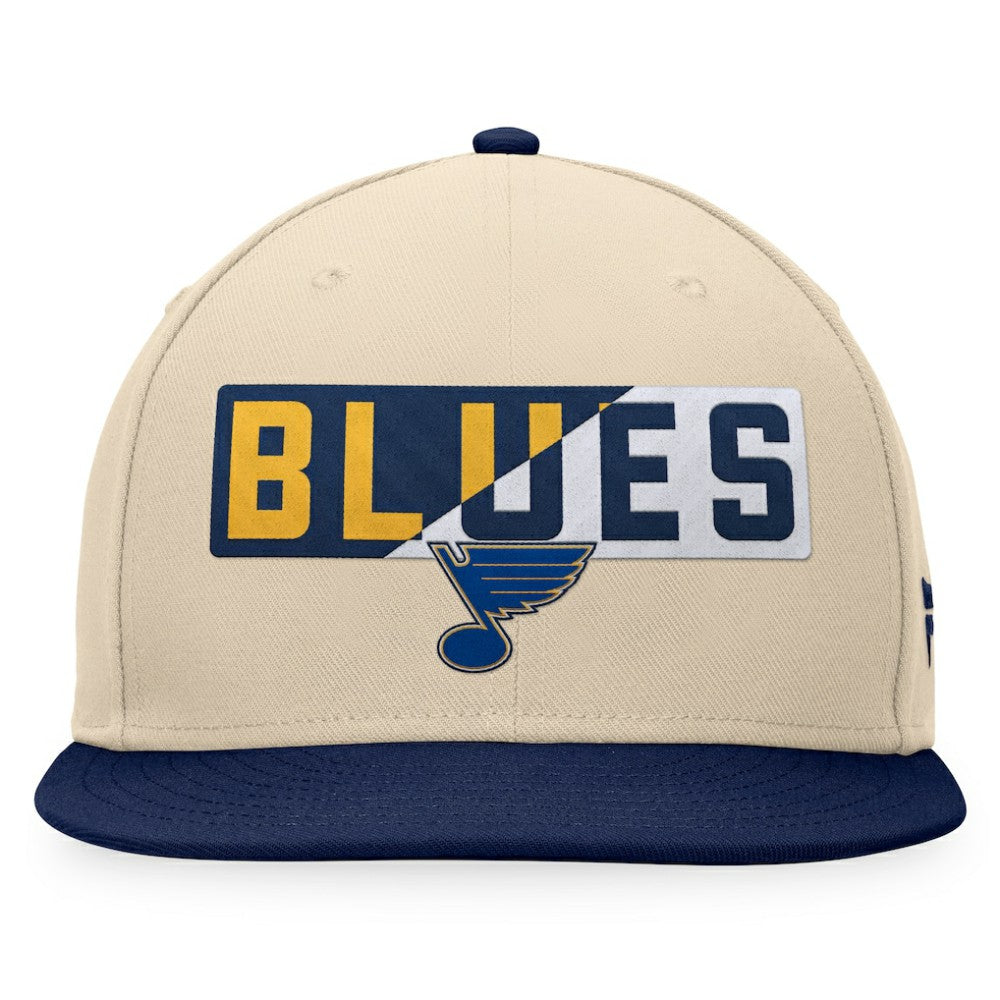 St. Louis Blues Fanatics Goalaso Snapback Hat
