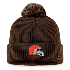 NFL Cleveland Browns Women's Cuffed Knit Hat with Pom
