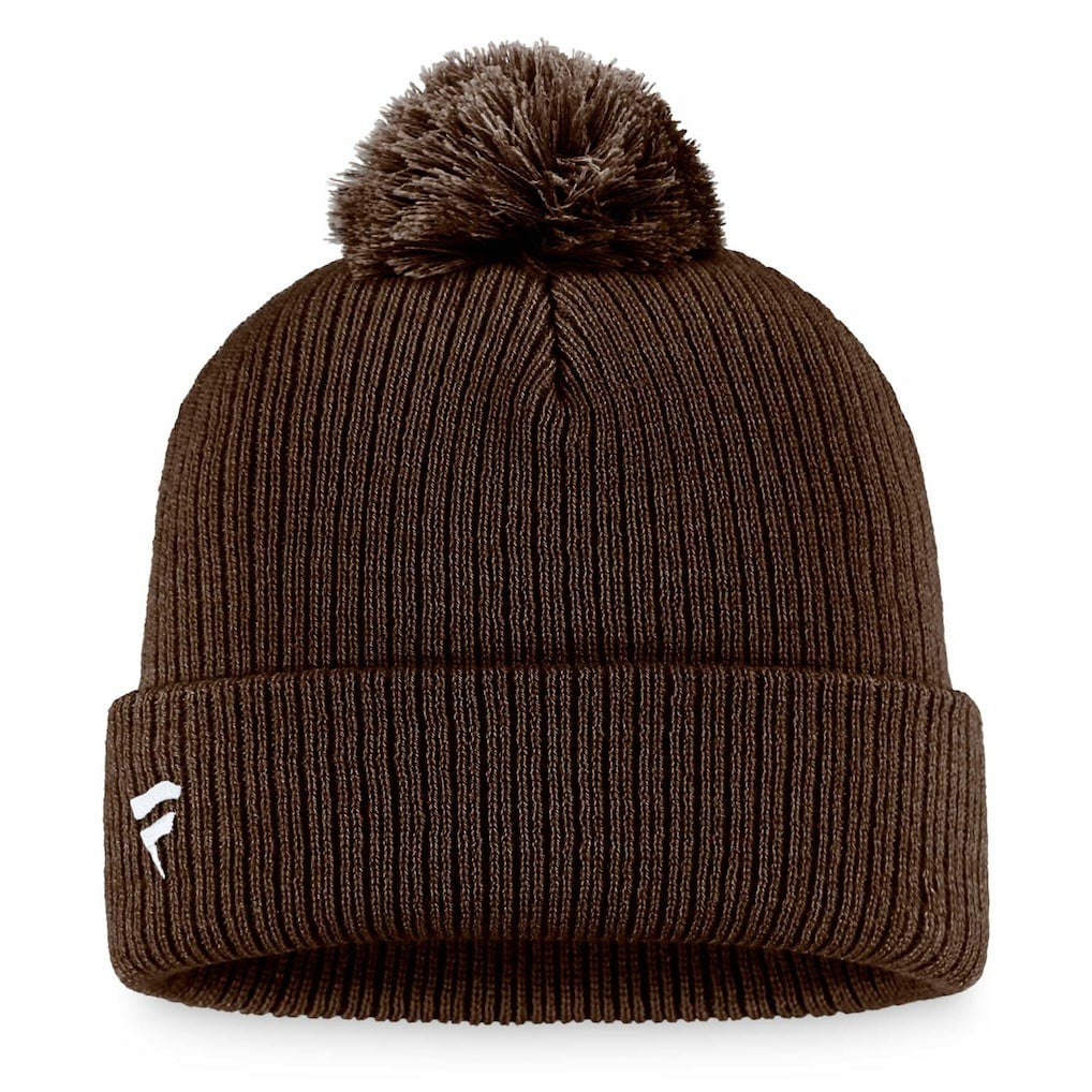 NFL Cleveland Browns Women's Cuffed Knit Hat with Pom