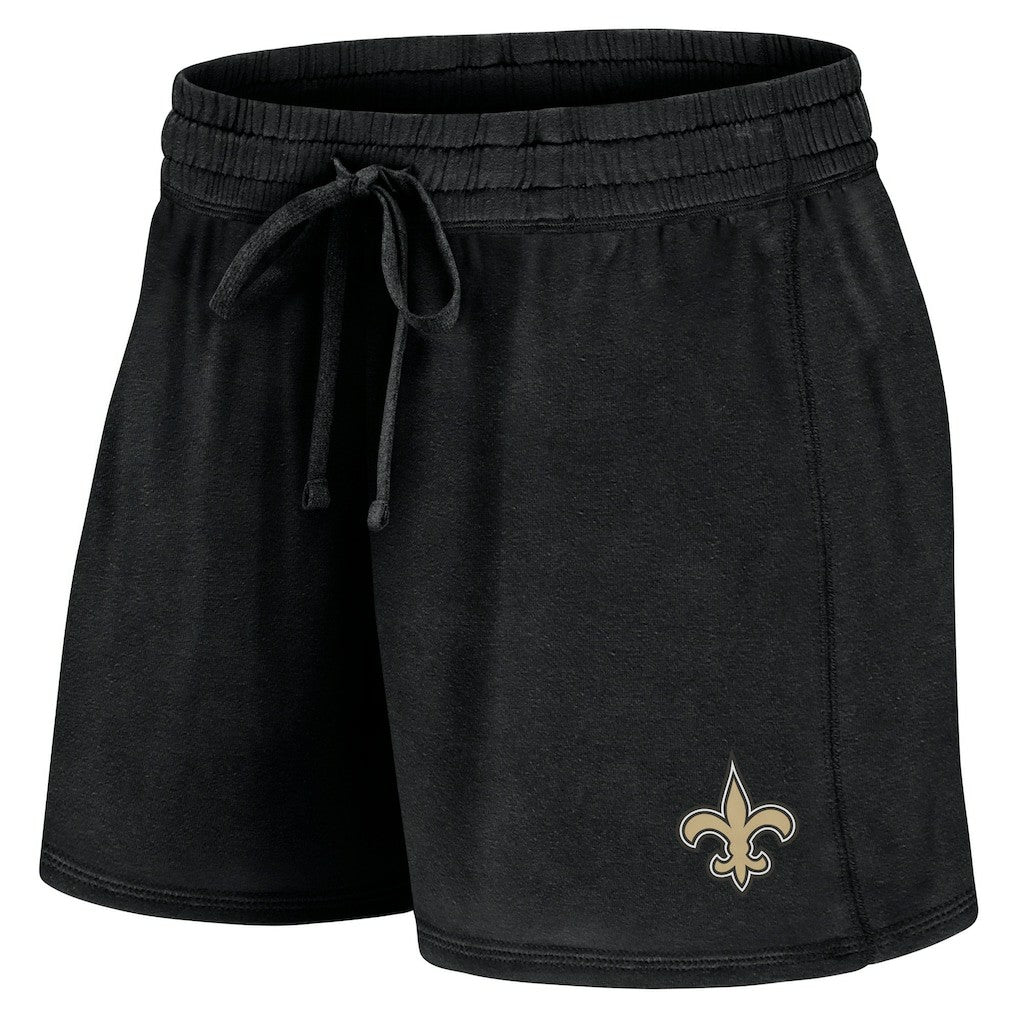 NFL New Orleans Saints Women's Start to Finish T-Shirt & Shorts Combo Pack