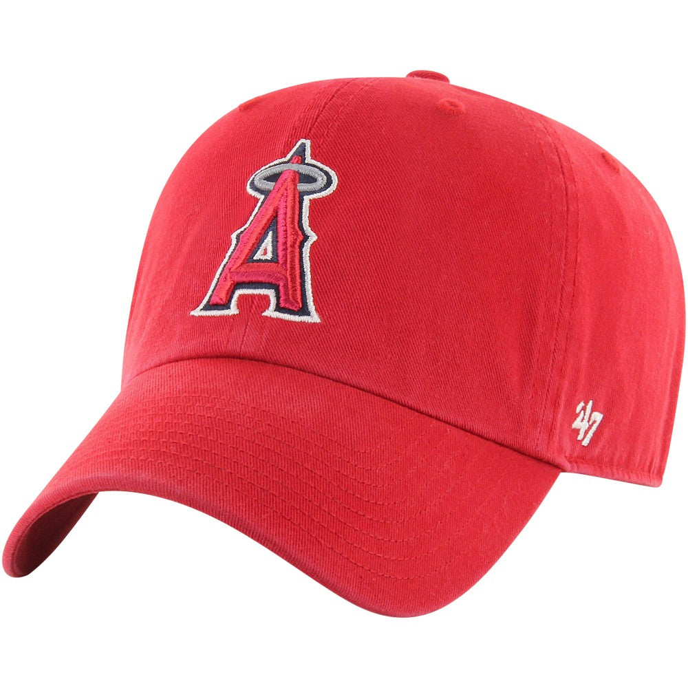 Los Angeles Angels Clean Up Adjustable Hat - Red | 47 brand