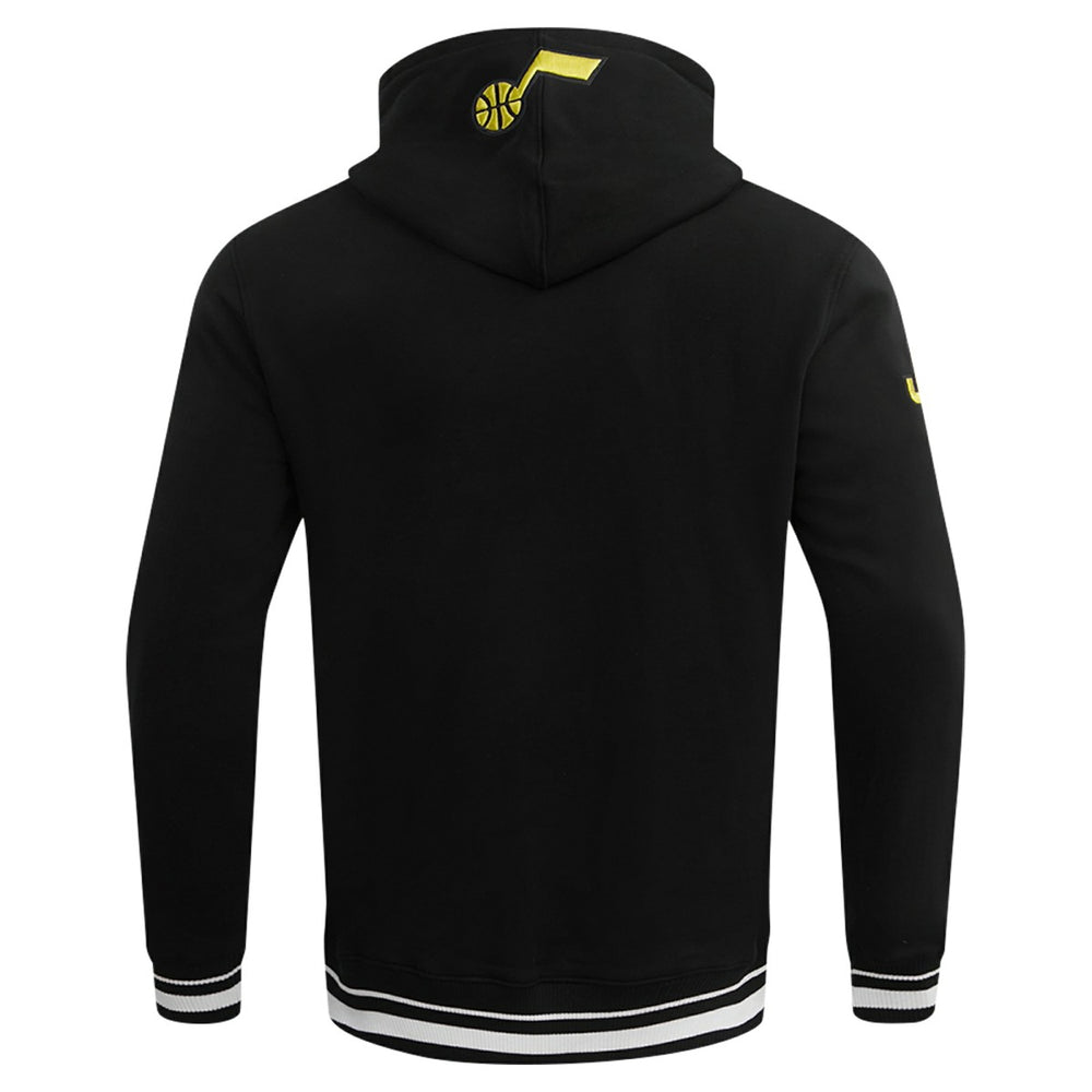 Utah Jazz Pro Standard Script Tail Pullover Hoodie - Black online