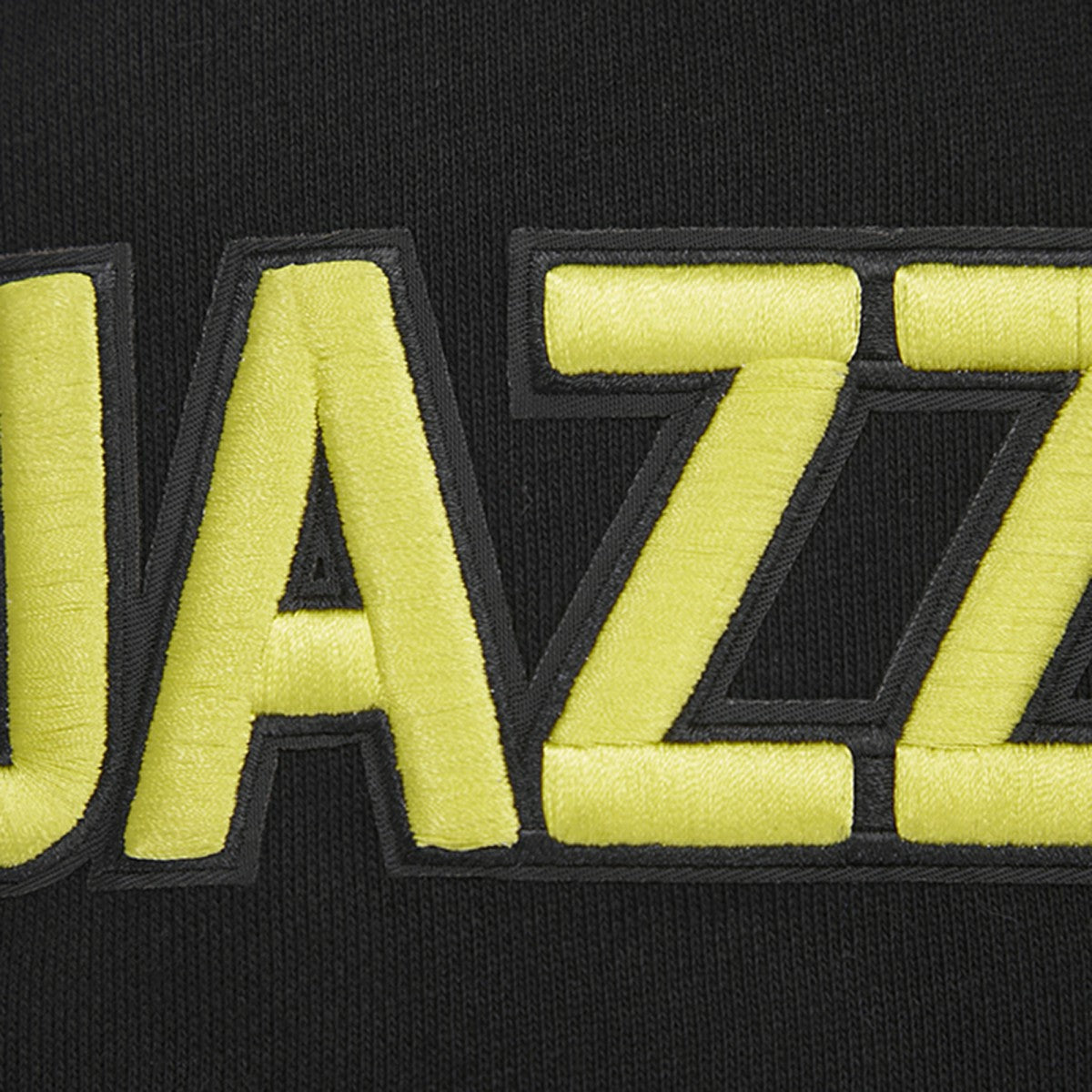 Utah Jazz Pro Standard Script Tail Pullover Hoodie - Black online
