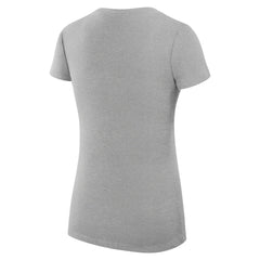 Boston Celtics G-III 4Her by Carl Banks Women's Super-Slim Fit Lightweight Filigree Logo V-Neck T-Shirt - Heather Gray discount