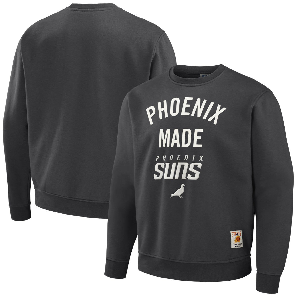 Phoenix Suns NBA x Staple Plush Pullover Sweatshirt - Anthracite cheap