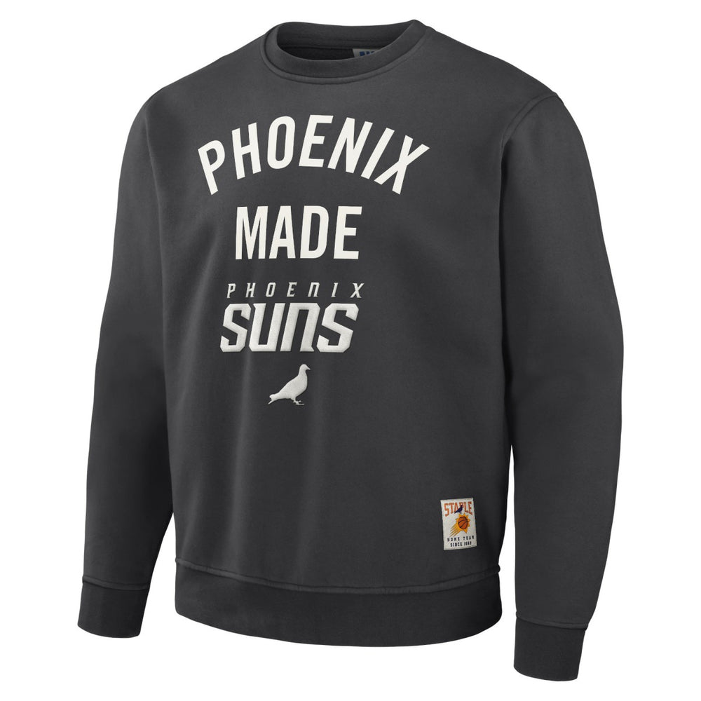 Phoenix Suns NBA x Staple Plush Pullover Sweatshirt - Anthracite cheap