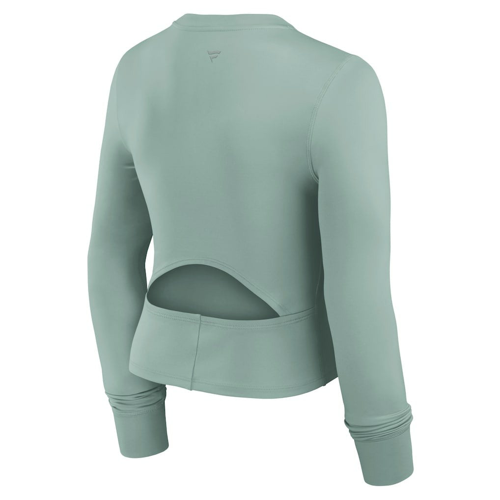 NFL Dallas Cowboys Women's Studio Fitted Long Sleeve Gym Top