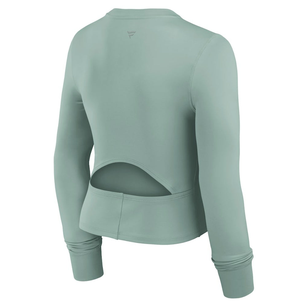 NFL Dallas Cowboys Women's Studio Fitted Long Sleeve Gym Top