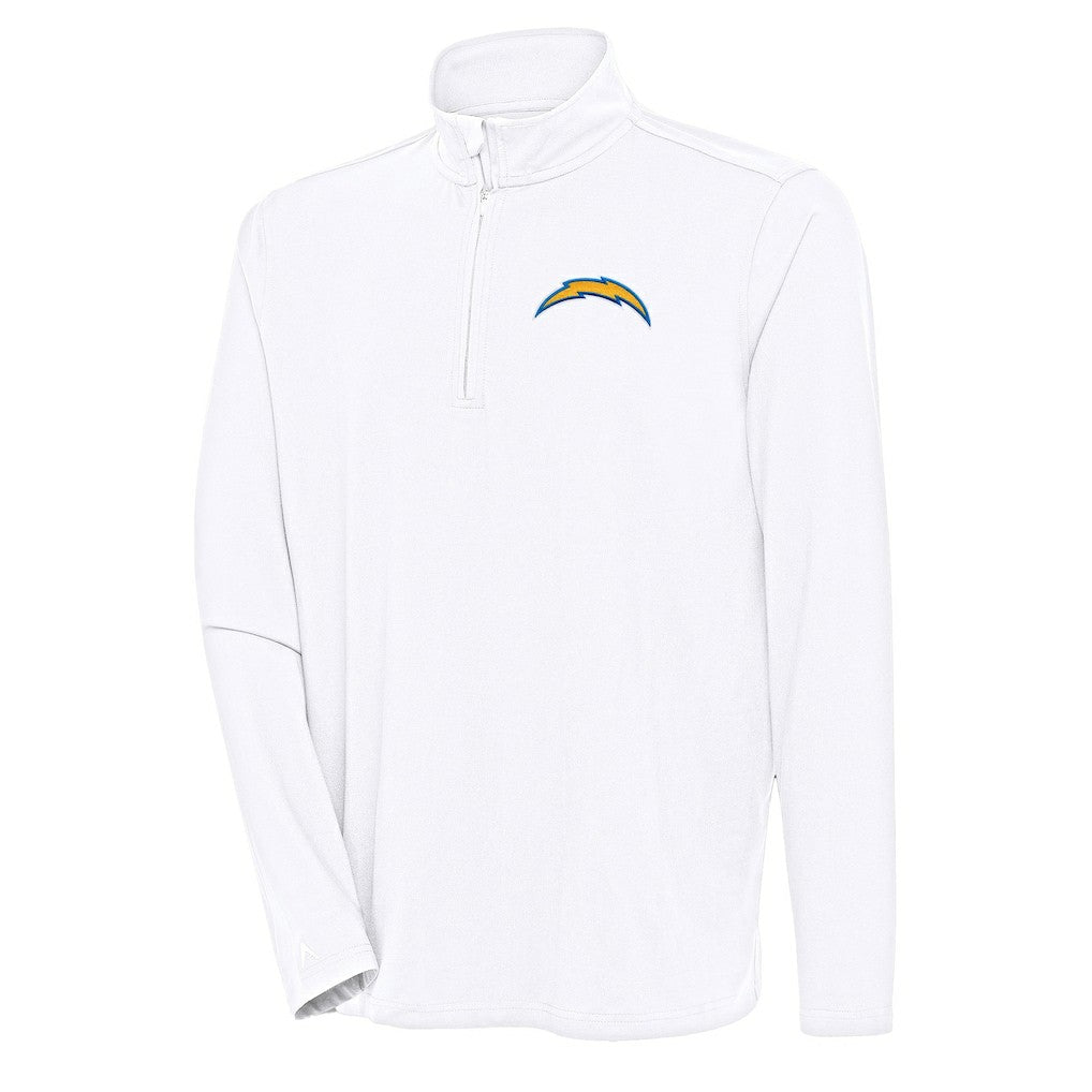 NFL Los Angeles Chargers Antigua Hunk Quarter-Zip Pullover Top