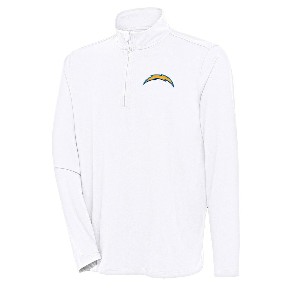 NFL Los Angeles Chargers Antigua Hunk Quarter-Zip Pullover Top