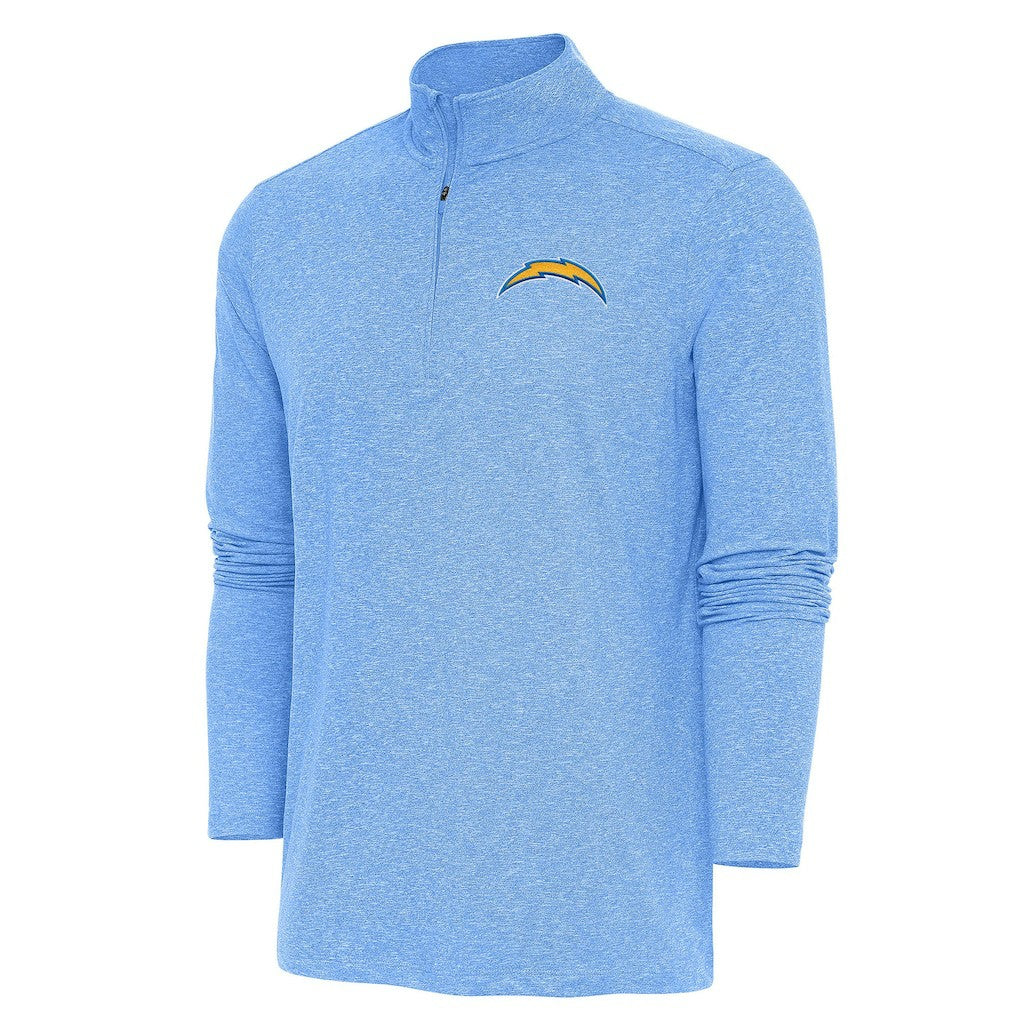 NFL Los Angeles Chargers Antigua Hunk Quarter-Zip Pullover Top