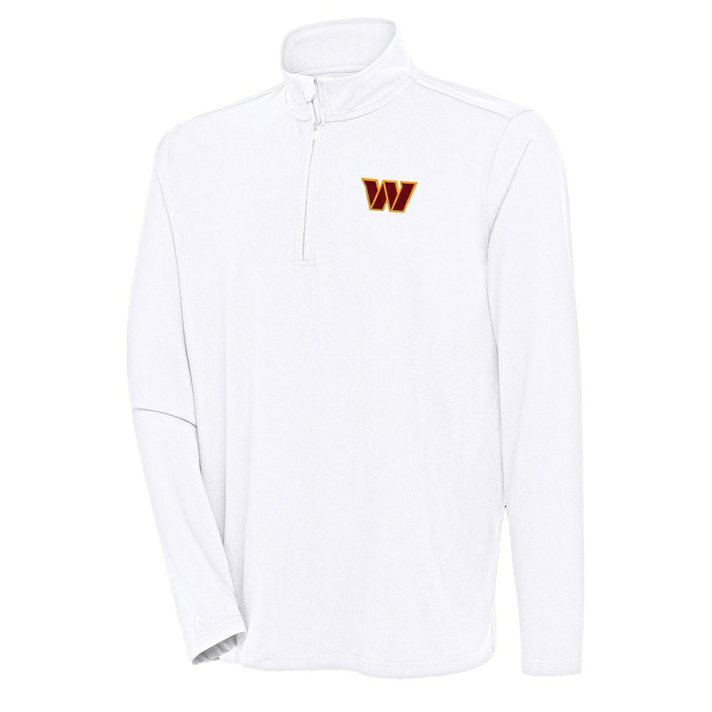 NFL Washington Commanders Antigua Hunk Quarter-Zip Pullover Top