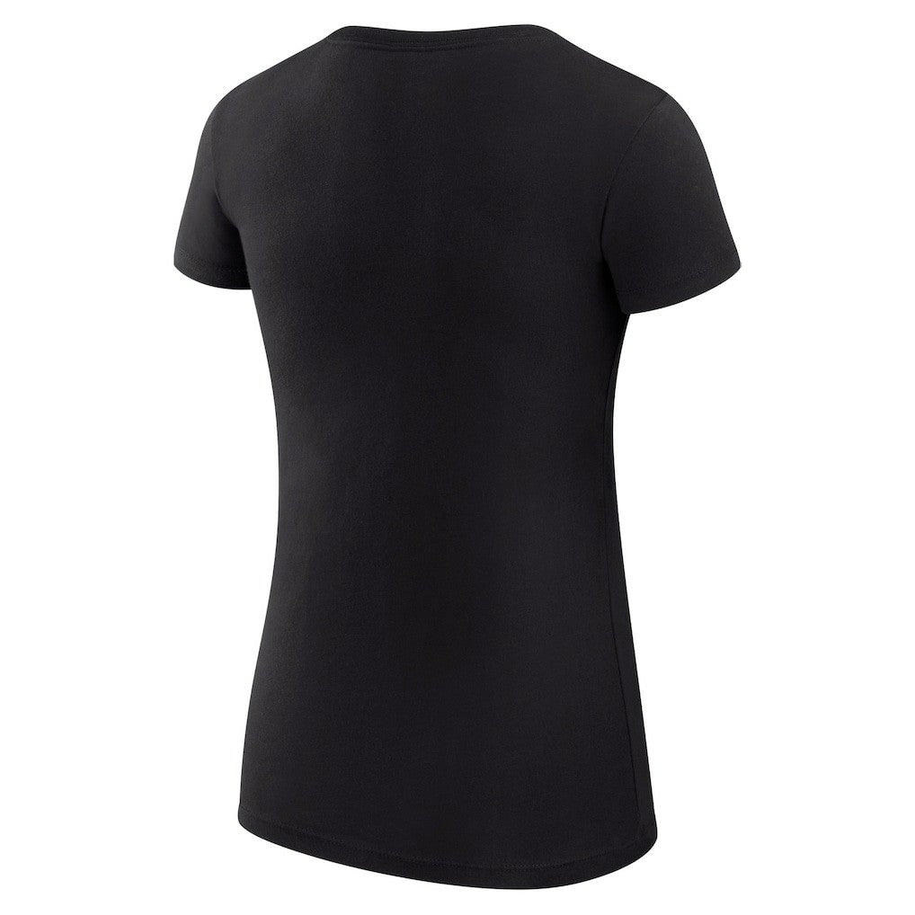 Cleveland Cavaliers G-III 4Her by Carl Banks Women's Super-Slim Fit Lightweight Filigree Logo T-Shirt - Black outlet