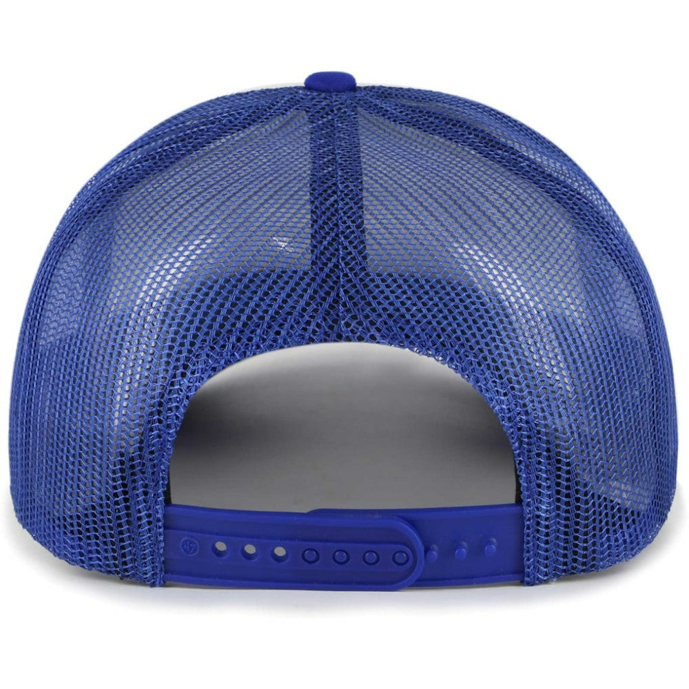 Chicago Cubs Retro Region Foam Trucker Adjustable Hat - Royal | 47 brand