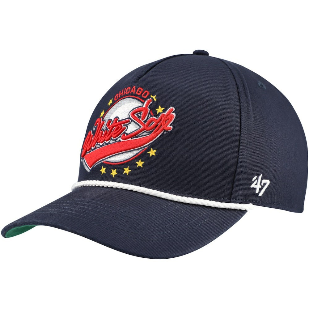 Chicago White Sox Wax Pack Collection Premier Hitch Adjustable Hat - Navy | 47 brand