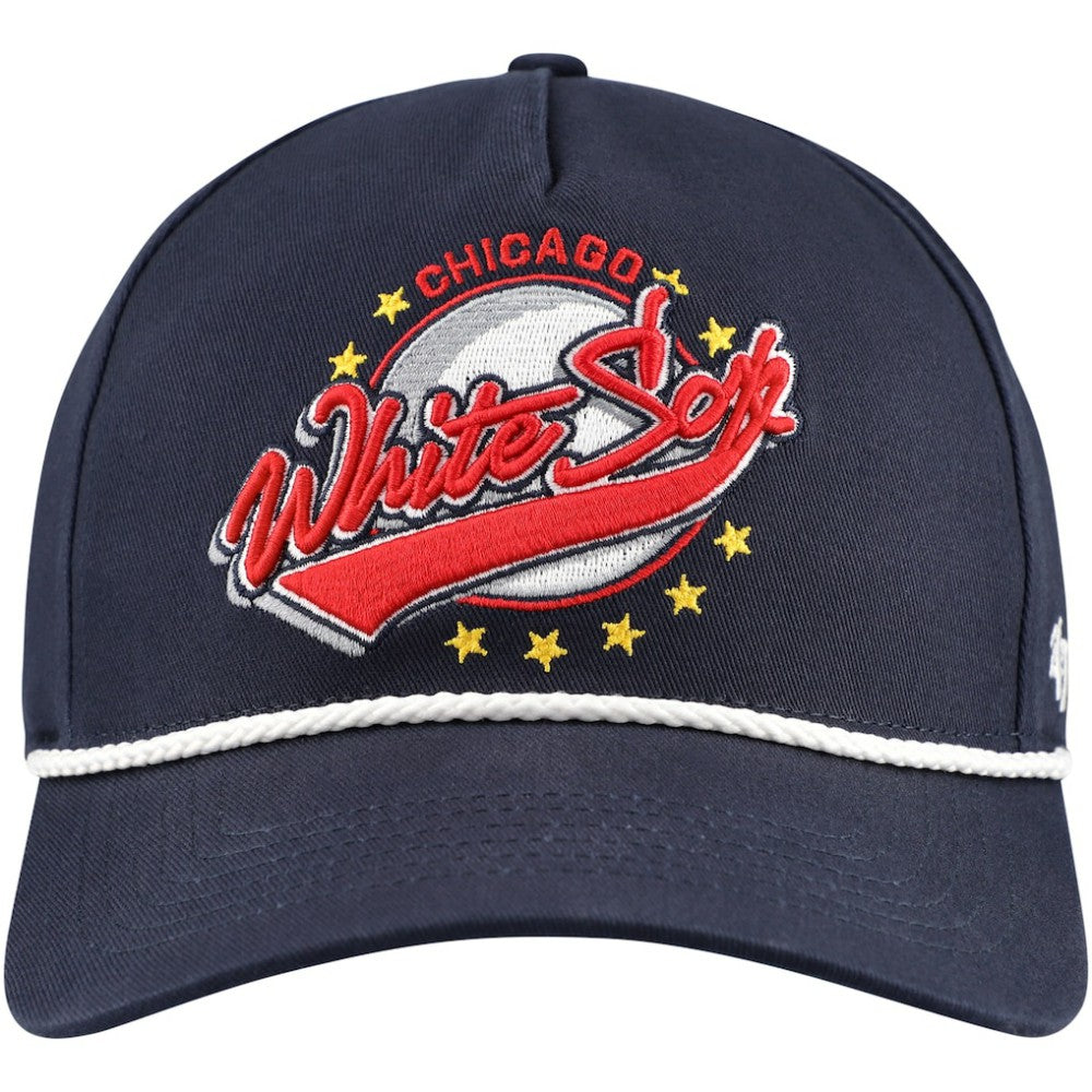 Chicago White Sox Wax Pack Collection Premier Hitch Adjustable Hat - Navy | 47 brand