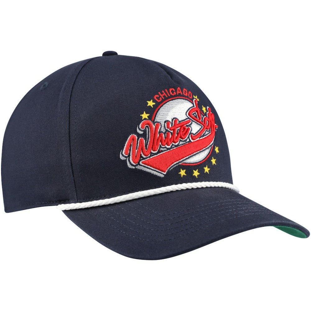 Chicago White Sox Wax Pack Collection Premier Hitch Adjustable Hat - Navy | 47 brand
