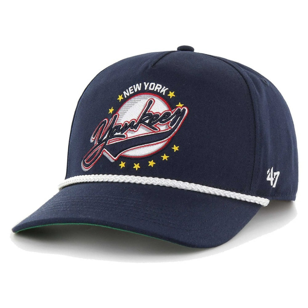 New York Yankees Wax Pack Collection Premier Hitch Adjustable Hat - Navy | 47 brand