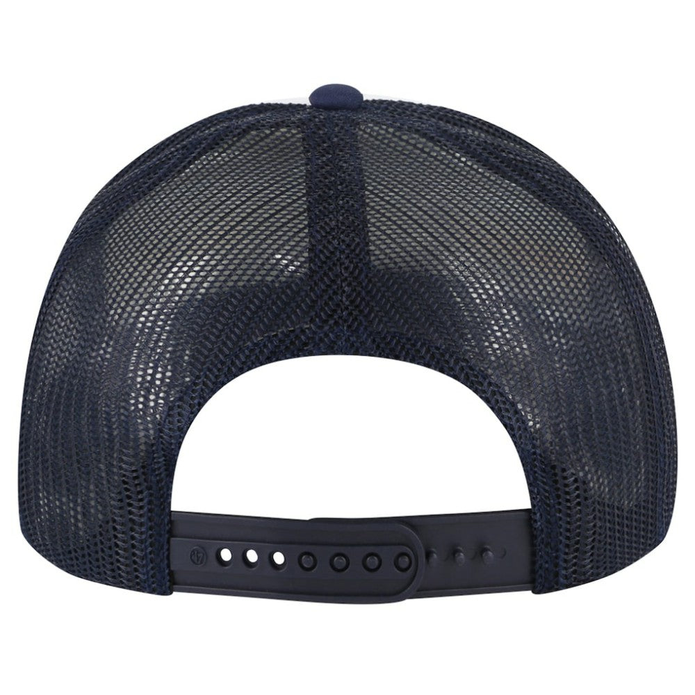Houston Astros Cooperstown Collection Wax Pack Express Trucker Adjustable Hat - White/Navy | 47 brand