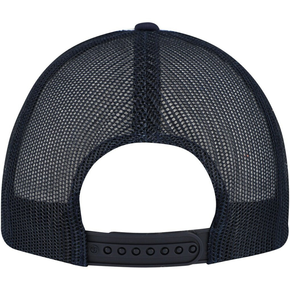 Minnesota Twins Cooperstown Collection Wax Pack Express Trucker Adjustable Hat - White/Navy | 47 brand