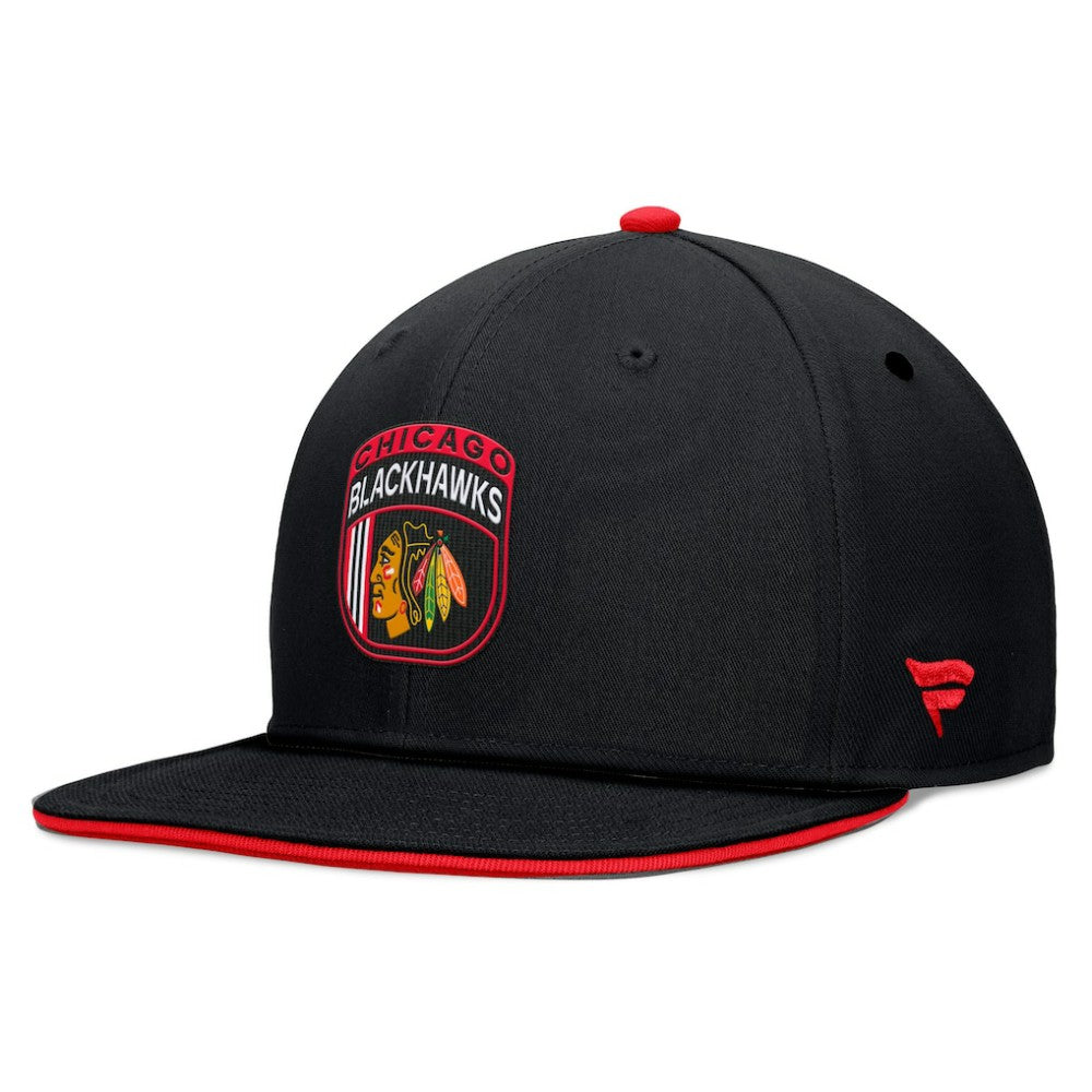 Chicago Blackhawks Fanatics 2024 NHL Draft Snapback Hat
