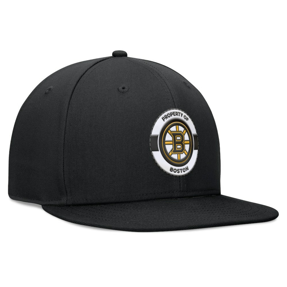 Boston Bruins Fanatics Authentic Pro Training Camp Snapback Hat