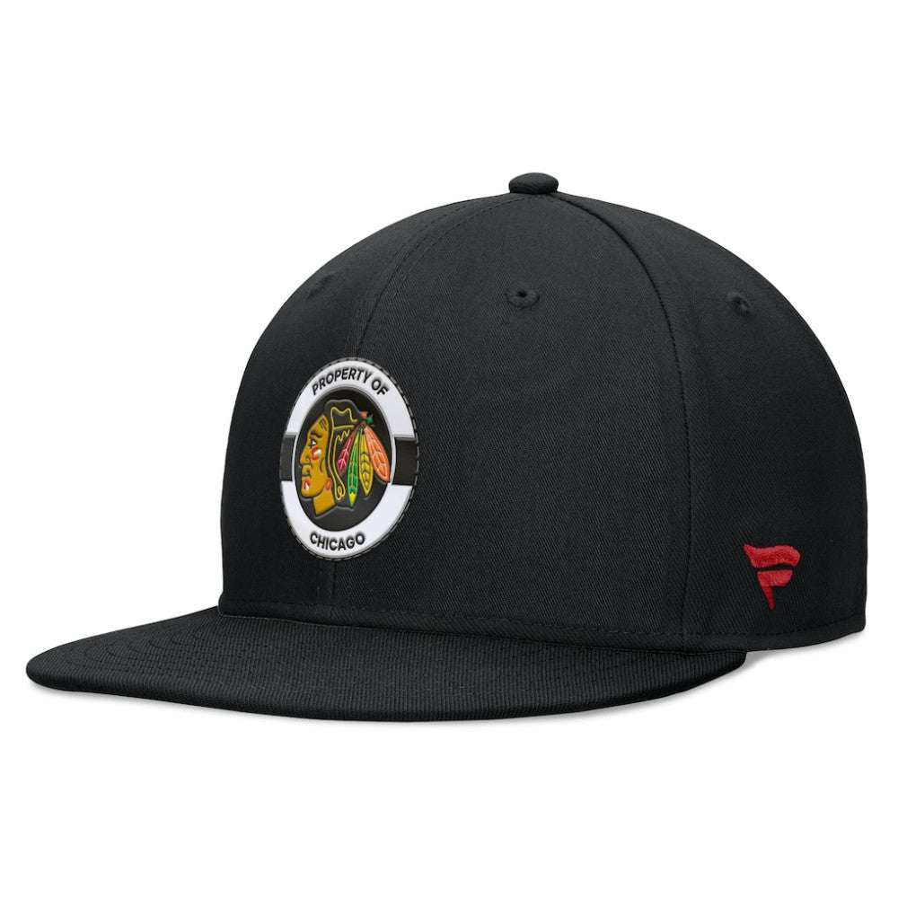 Chicago Blackhawks Fanatics Authentic Pro Training Camp Snapback Hat