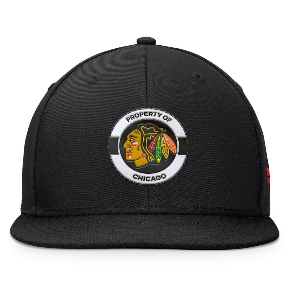 Chicago Blackhawks Fanatics Authentic Pro Training Camp Snapback Hat
