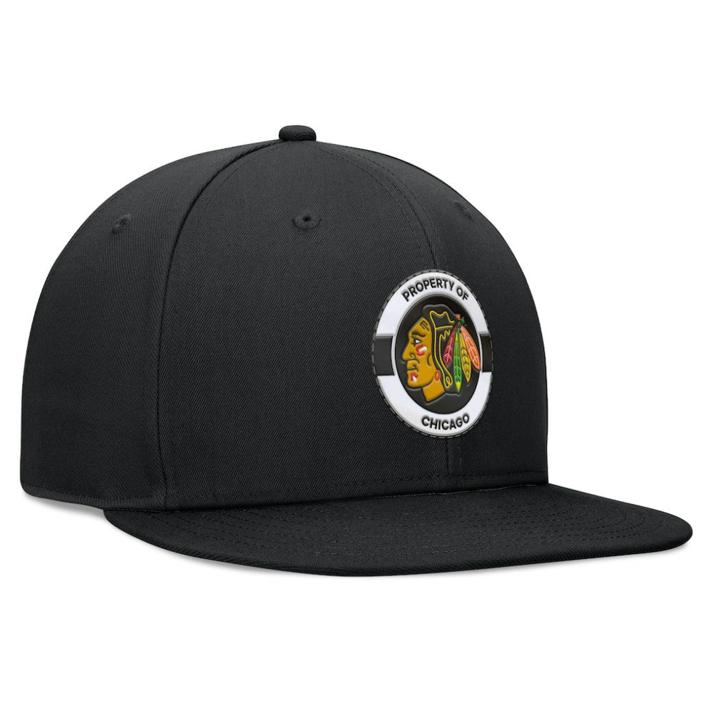 Chicago Blackhawks Fanatics Authentic Pro Training Camp Snapback Hat