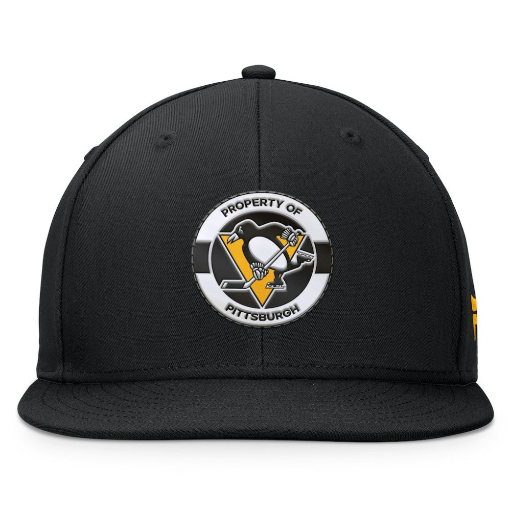 Pittsburgh Penguins Fanatics Authentic Pro Training Camp Snapback Hat
