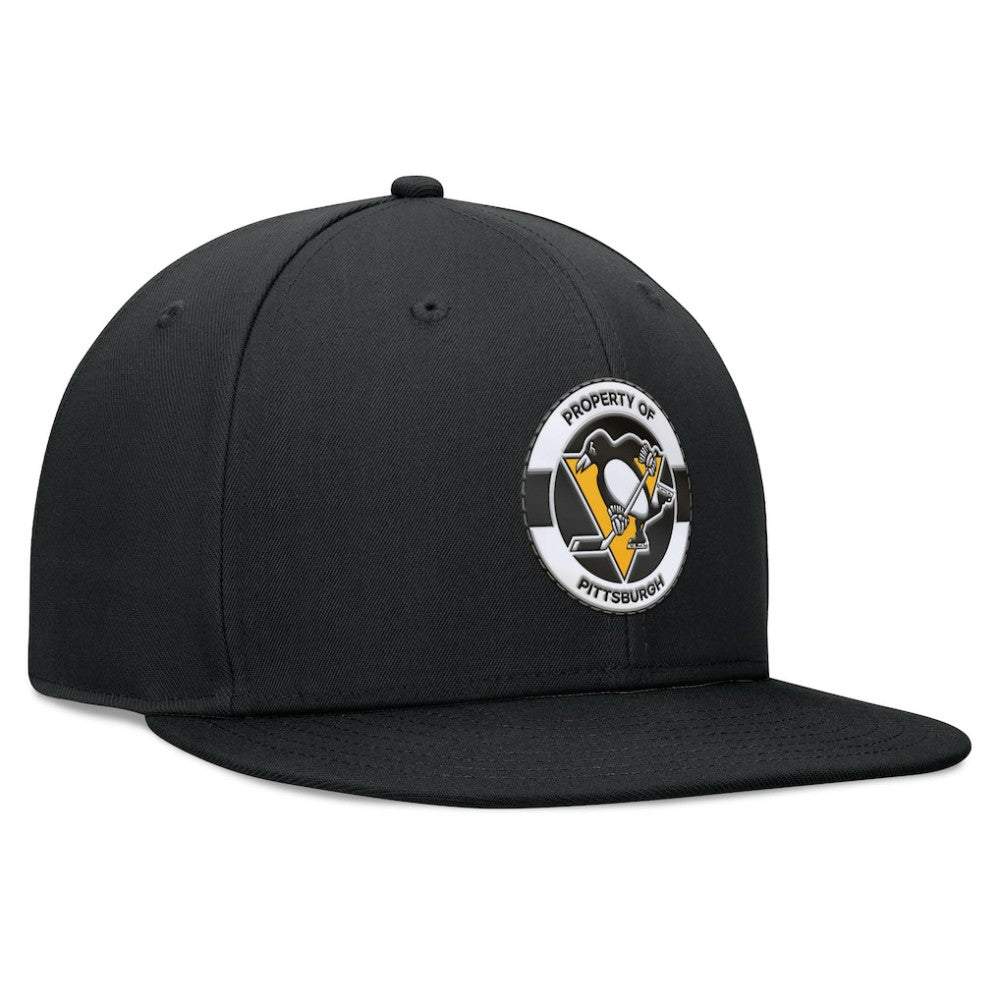 Pittsburgh Penguins Fanatics Authentic Pro Training Camp Snapback Hat