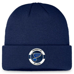 St. Louis Blues Fanatics Authentic Pro Training Camp Cuffed Knit Hat