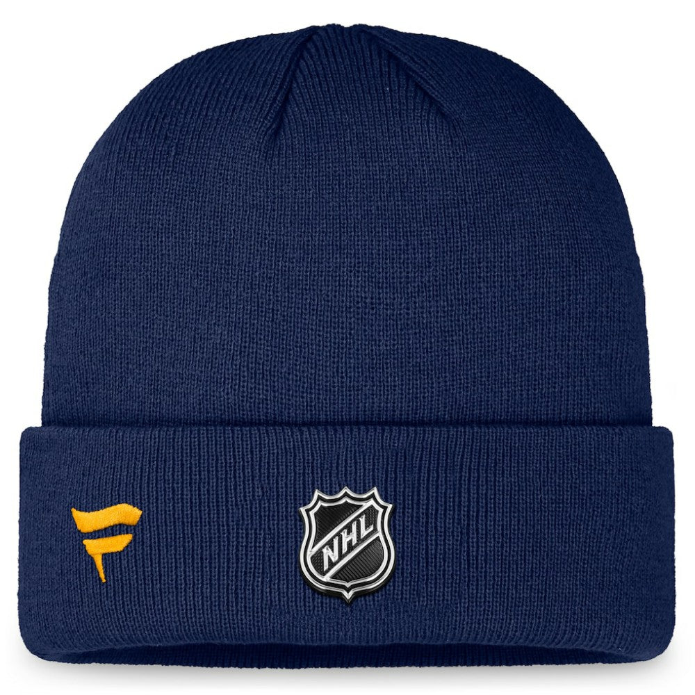 St. Louis Blues Fanatics Authentic Pro Training Camp Cuffed Knit Hat