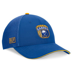 Buffalo Sabres Fanatics 2024 NHL Draft On Stage Trucker Adjustable Hat