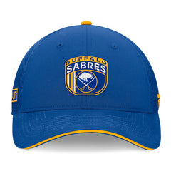Buffalo Sabres Fanatics 2024 NHL Draft On Stage Trucker Adjustable Hat