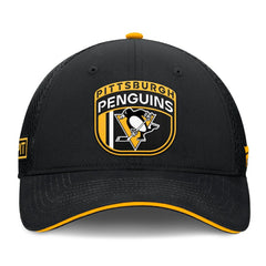 Pittsburgh Penguins Fanatics 2024 NHL Draft On Stage Trucker Adjustable Hat