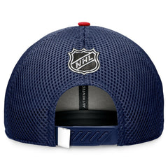 Washington Capitals Fanatics 2024 NHL Draft On Stage Trucker Adjustable Hat