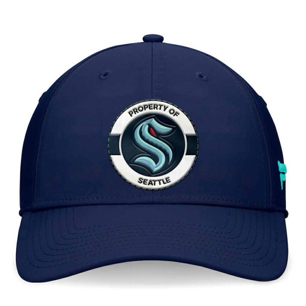 Seattle Kraken Fanatics Authentic Pro Training Camp Flex Hat