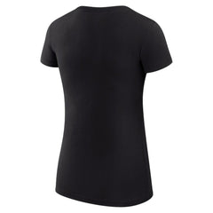 Anaheim Ducks G-III 4Her by Carl Banks Women's Super-Slim Fit Lightweight Filigree Logo T-Shirt – Black
