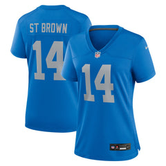 NFL Detroit Lions Amon-Ra St. Brown  Women's Alternate Game Jersey