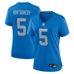 NFL Detroit Lions David Montgomery  Women's Alternate Game Jersey