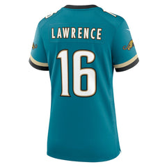 NFL Jacksonville Jaguars Trevor Lawrence  Women's Prowler Throwback Game Jersey