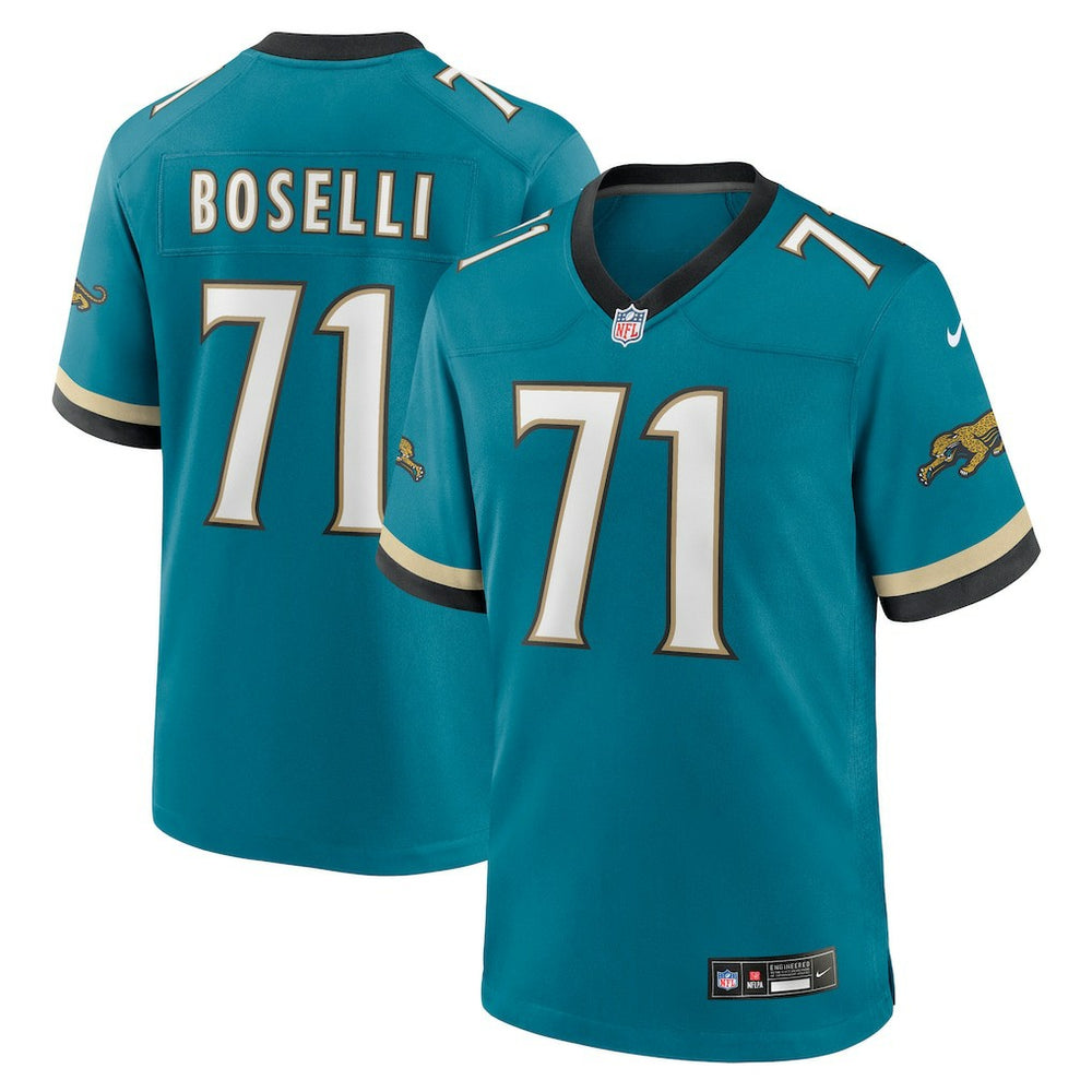 NFL Jacksonville Jaguars Tony Boselli  Prowler Throwback Retired Player Game Jersey