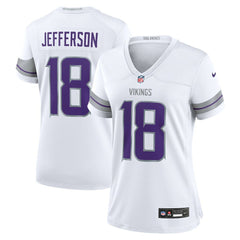 NFL Minnesota Vikings Justin Jefferson  Women's Alternate Game Player Jersey
