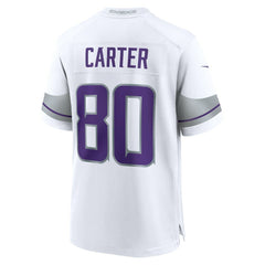 NFL Minnesota Vikings Cris Carter  Alternate Retired Player Game Jersey