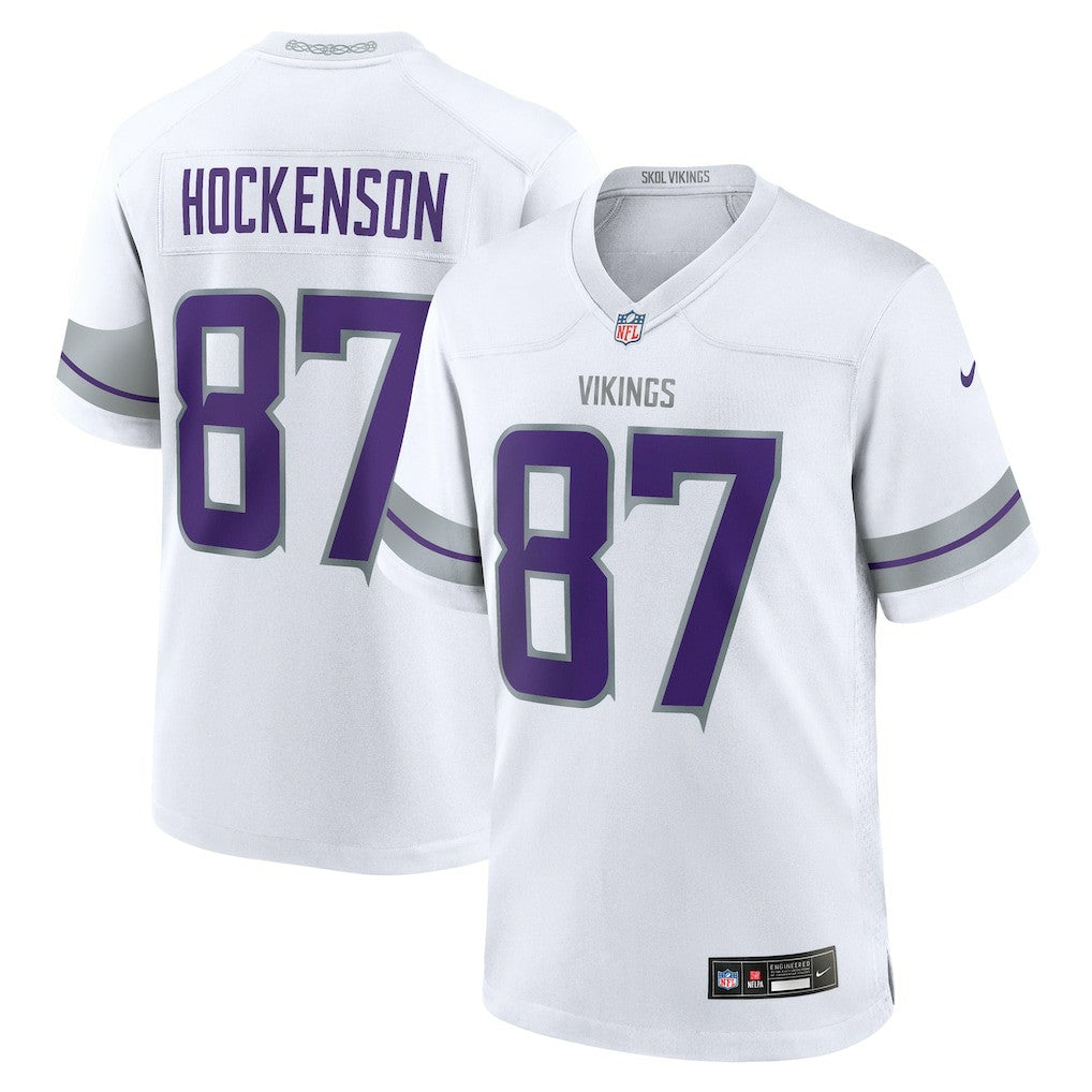 NFL Minnesota Vikings T.J. Hockenson  Alternate Game Player Jersey