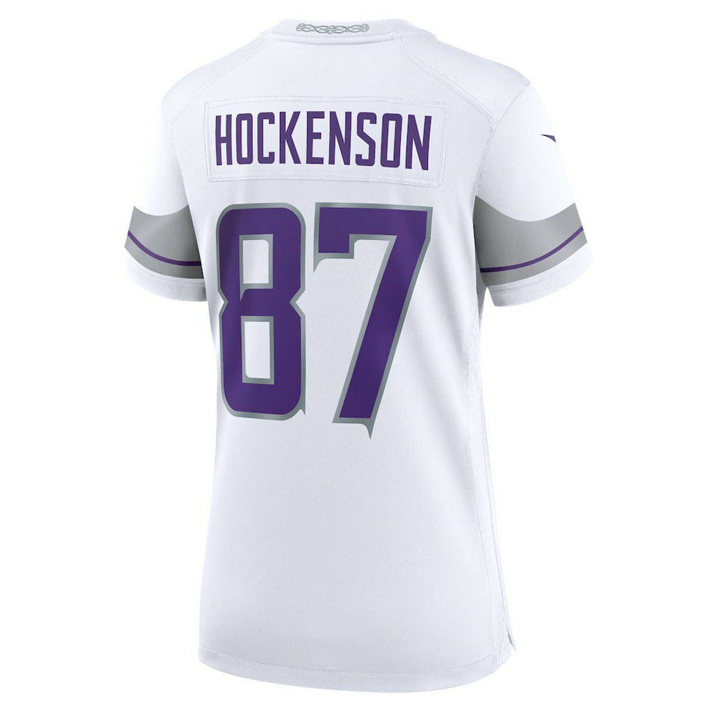 NFL Minnesota Vikings T.J. Hockenson  Women's Alternate Game Player Jersey