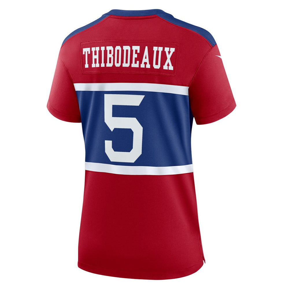 NFL New York Giants Kayvon Thibodeaux  Women's Alternate Player Game Jersey